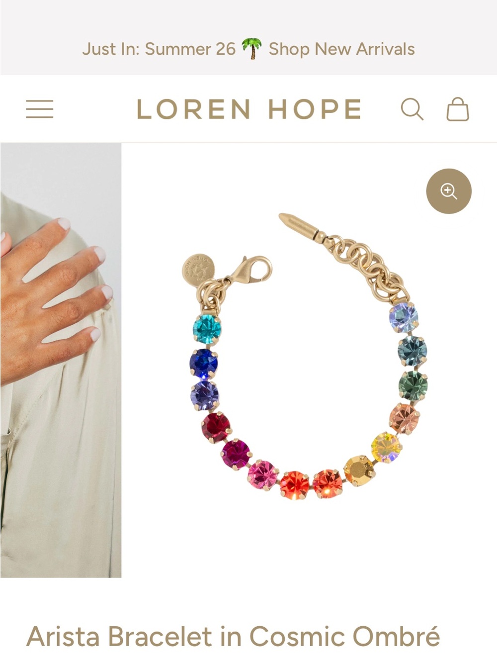 Loren Hope Ombré Bracelet